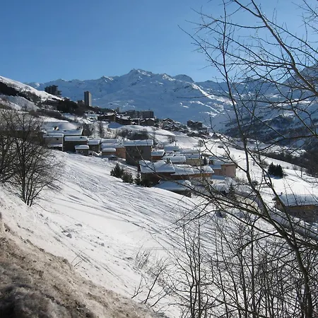 Cosy Aux Menuires 35 M² Avec Vue Montagne